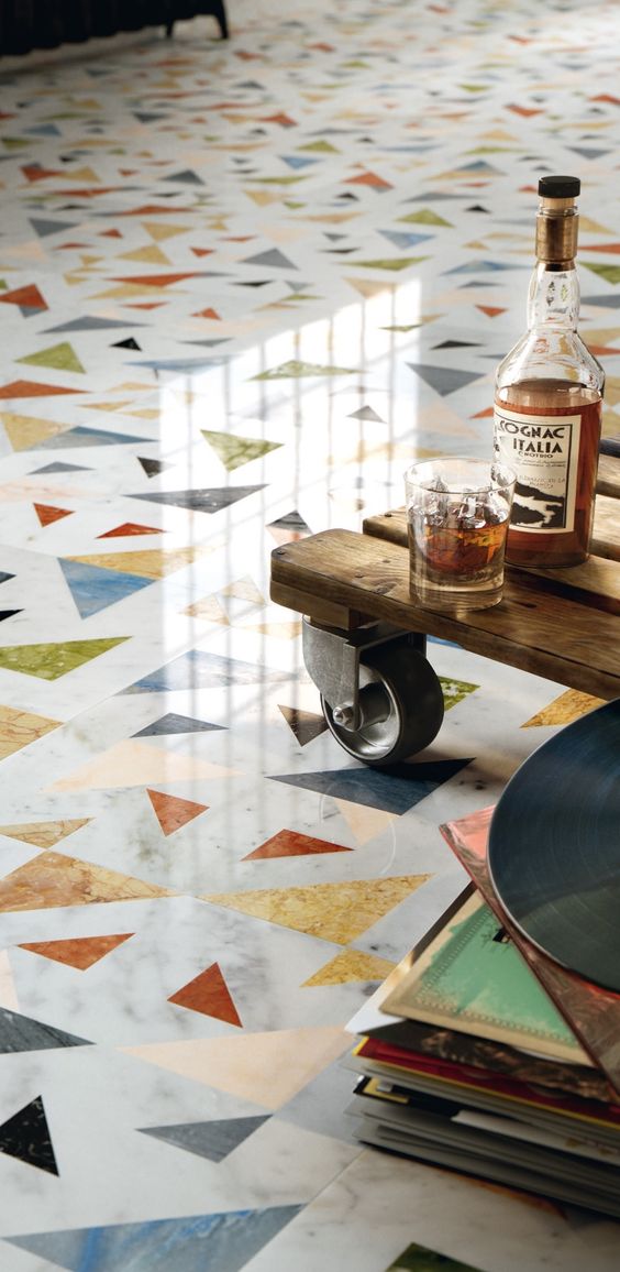 полы из мрамора